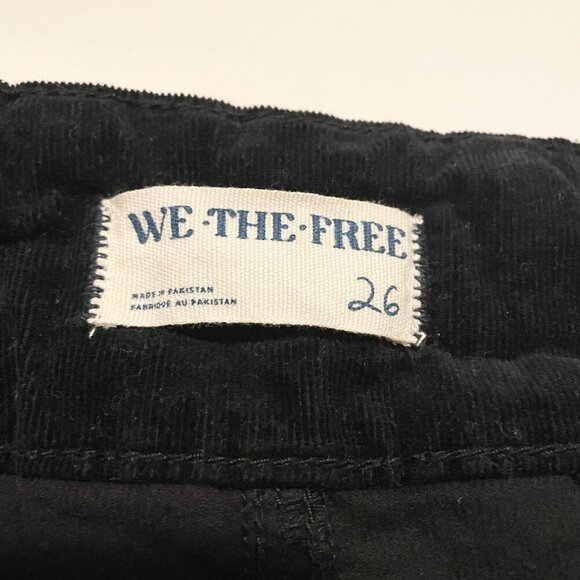 We The Free Corduroy Pants Flair Bell Bottom High Rise Womens Sz 26 Free People - Picture 6 of 16